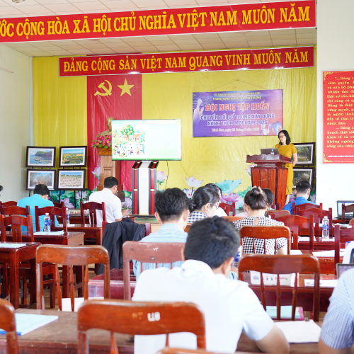 Tập Huấn Chuyển Đổi Số Trong Xây Dựng Nông Thôn Mới